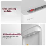 Cây nước nóng lạnh bình âm nhập khẩu FujiE, máy nước uống nóng lạnh cao cấp Block, tự ngắt an toàn — ảnh 8