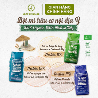 Bột mì hữu cơ 1kg các loại LE CENTENARIE