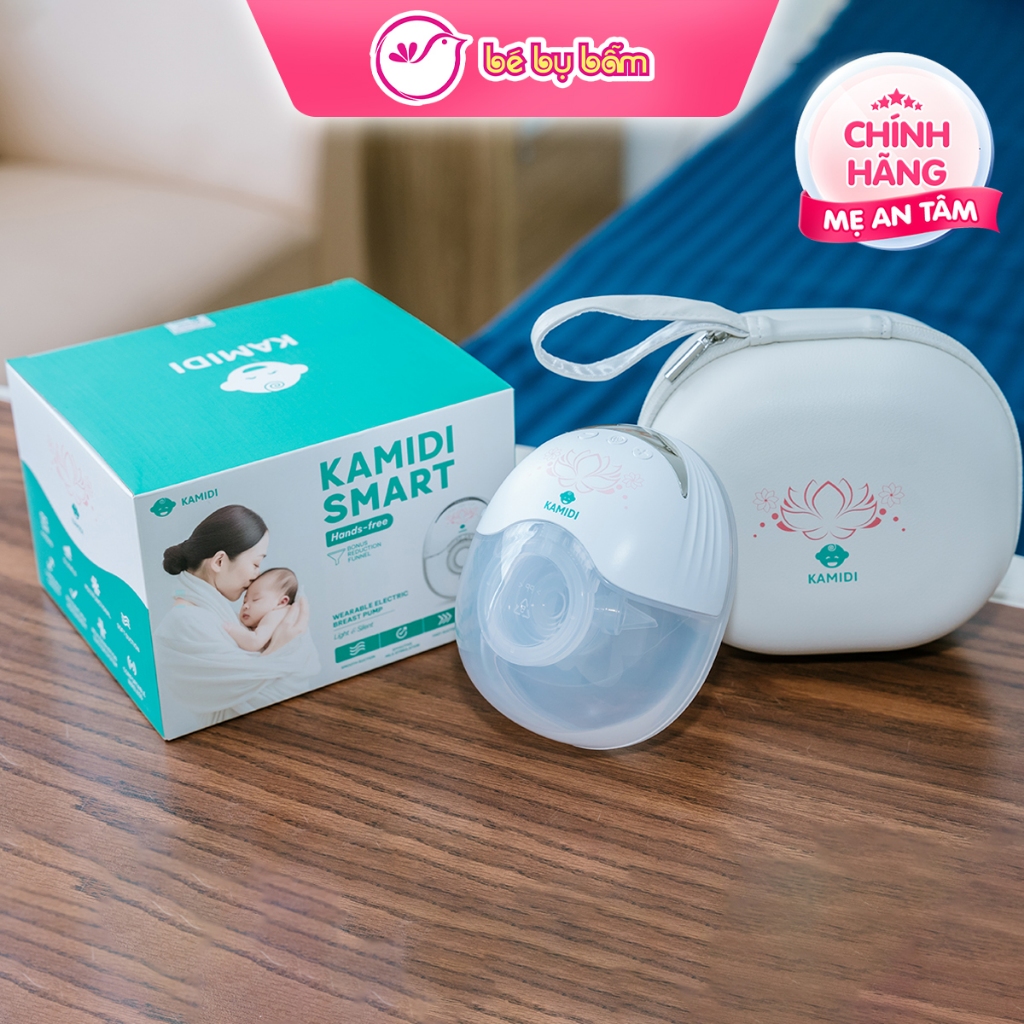 [CHÍNH HÃNG] Máy hút sữa không dây rảnh tay hoa sen Kamidi Smart, máy ...