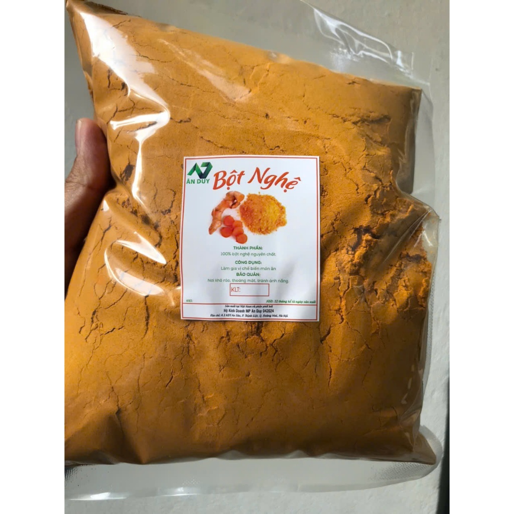 Bột nghệ đỏ nấu ăn loại 500gr