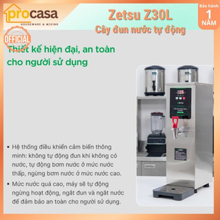 Máy - Cây đun nước nóng tự động Zetsu Z30L - dung tích 10 lít - Công suát đun 30 lít/h