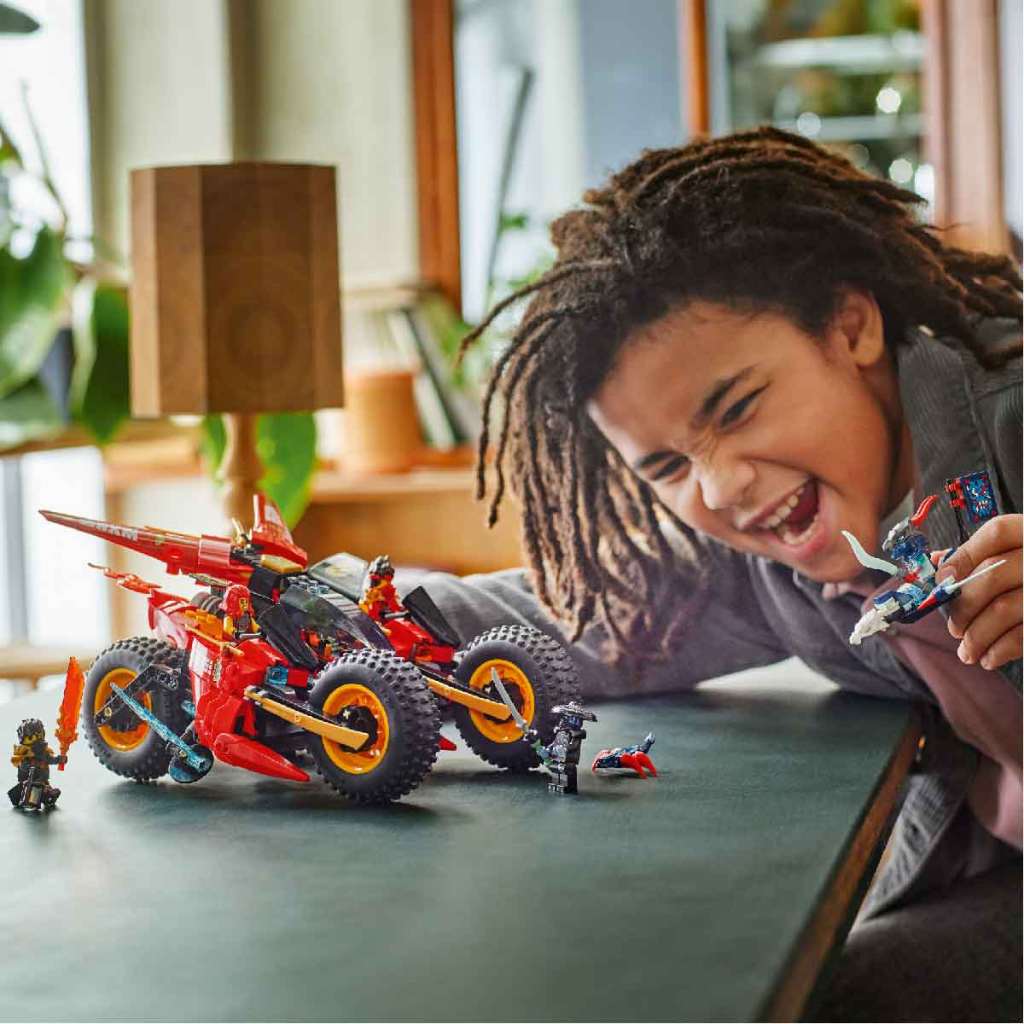 Đồ Chơi Lắp Ráp Xe Chiến Đấu Ninja Siêu Tốc LEGO NINJAGO 71844