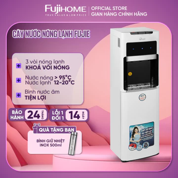 Cây nước nóng lạnh bình âm nhập khẩu FujiE, máy nước uống nóng lạnh cao cấp Block, tự ngắt an toàn