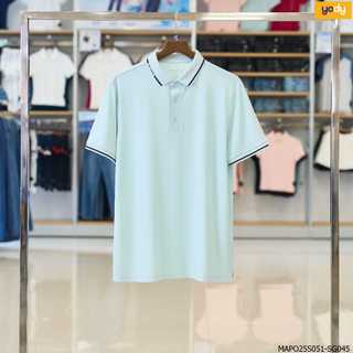 [SALE OFF] Áo polo nam YODY ponte roma cool dáng suông co giãn, đàn hồi chạm mát tức thì MAPO25S051