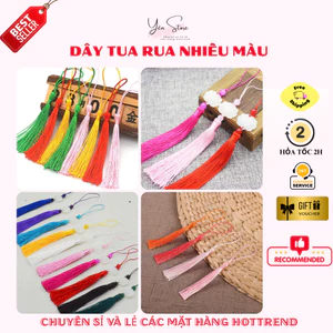 Sỉ 10 Dây Tua Rua Nhiều Màu Dùng Làm Lồng Đèn Trung Thu, Trang Trí Mũ Tốt Nghiệp, Đồ Handmade