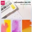 Màu Nước Dạng Nén Solid Water Color 12/18/24/36 Màu Deli - Màu Nước Nén Mịn Loang Màu Tốt