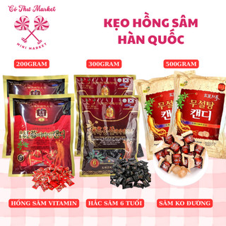 [ CHÍNH HÃNG ] Kẹo Hồng Sâm Trăm Tuổi Hàn Quốc Đủ Loại - Bồi Bổ Cơ Thể - CÔ THƯ MARKET