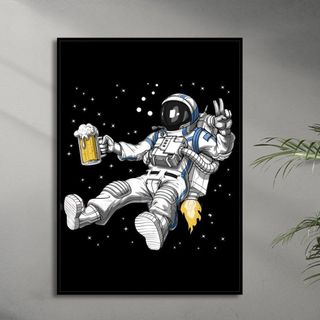 Tranh Canvas Treo Tường Decor Quán Bia BH64 - Tranh Decor Trang Trí  Nhà Hàng, Quán Nhậu Tranh Canvas Có Khung Sắc Nét