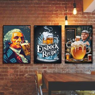 Tranh Canvas Treo Tường Decor Quán Bia BH64 - Tranh Decor Trang Trí  Nhà Hàng, Quán Nhậu Tranh Canvas Có Khung Sắc Nét