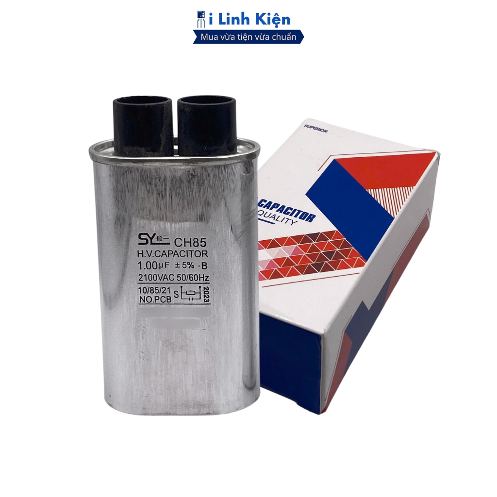 Tụ lò vi sóng cao áp 1uF 2kV ( kiểm tra trước khi gửi ) chất lượng cao ilinhkien
