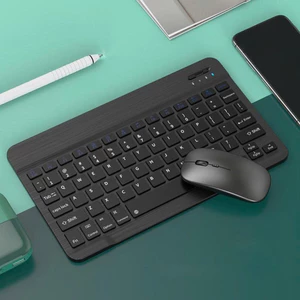 Combo bàn phím chuột không dây Bluetooth kết nối điện thoại, máy tính bảng, laptop có thể sạc 2025 313