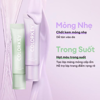 Kem lót trang điểm COLORKEY màu tím 30g