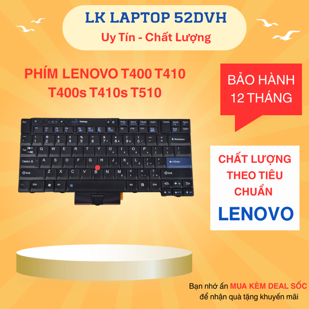 Bàn Phím Lenovo T400 T410 ThinkPad T400s T410 T410s T510 W510 W520 T420 T420s T520 X220 X220s