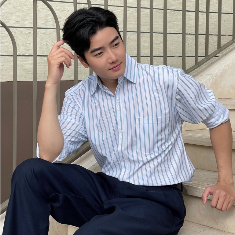 Áo Sơ Mi Nam Vải Lụa Mềm Mại Chống Nhăn Cao Cấp Form Rộng Thoáng Mát Thoải Mái Halley A35