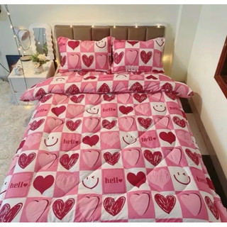 Bộ 5 món chăn hè ga gối nhiều mẫu lựa chọn chất liệu Cotton Poly