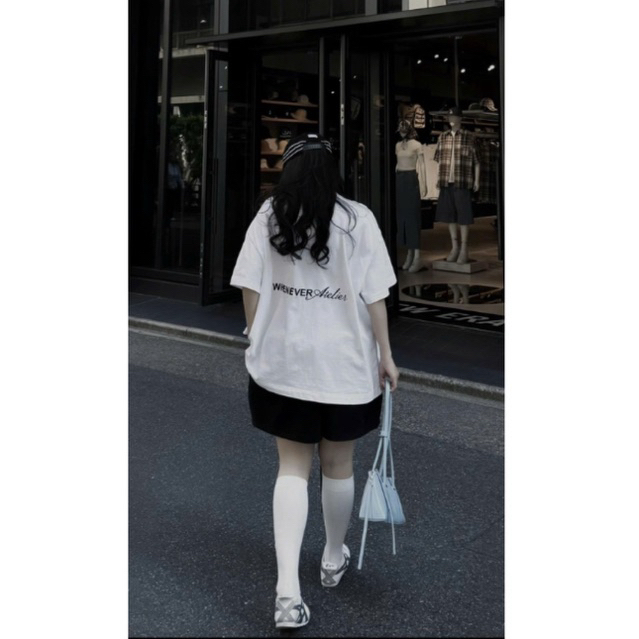 Áo Thun Whenever Bacsic Áo Phông Unisex Nam Nữ Chất Vải Cotton 2 Chiều Dày Dặn