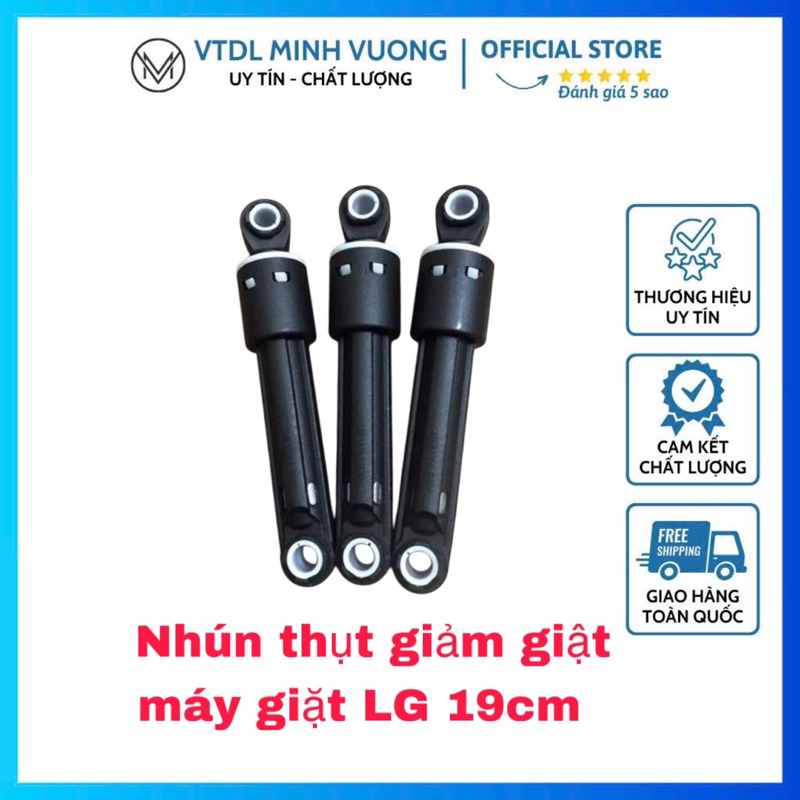 Nhún thụt máy giặt LG cửa trước 12,13,14,15,16,17,18,19,20,21,22kg  Giảm giật chống rung, chống ồn máy giặt