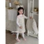 CANDI MIMI Váy dạ tweed dáng suông có túi - Phong cách Hàn Quốc