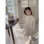 CANDI MIMI Váy dạ tweed dáng suông có túi - Phong cách Hàn Quốc