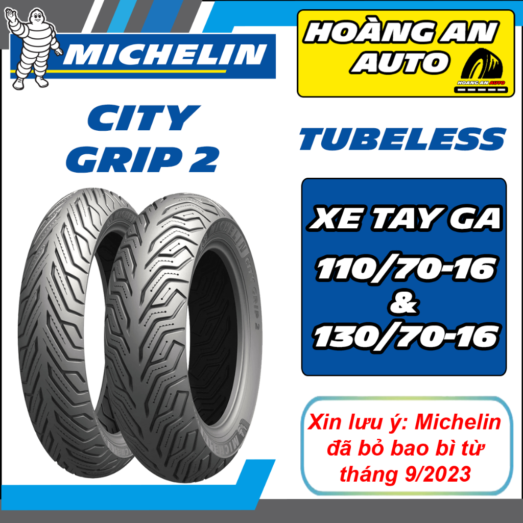 MICHELIN SH 300 350) Cặp vỏ lốp xe Michelin City Grip cho SH 300 - Main Image