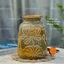 Bình Hoa Gốm Sứ Bát Tràng Khắc Tay Hoa Sen Decor Trang Trí Phòng Khách Set Lẻ Bộ 3 Bình GomdecorTSC