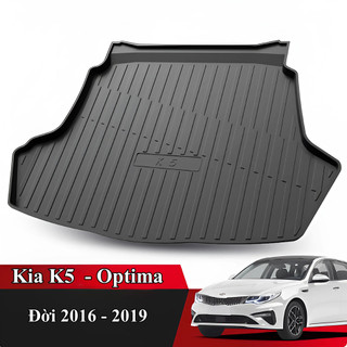 { Loại Dày } Lót Cốp Kia K5 , Optima Đời 2016 - 2019 Thảm Cốp Không Mùi Khó Chịu
