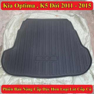 { Loại Dày } Lót Cốp Kia K5 , Optima Đời 2011- 2015 Thảm Cốp Không Mùi Khó Chịu