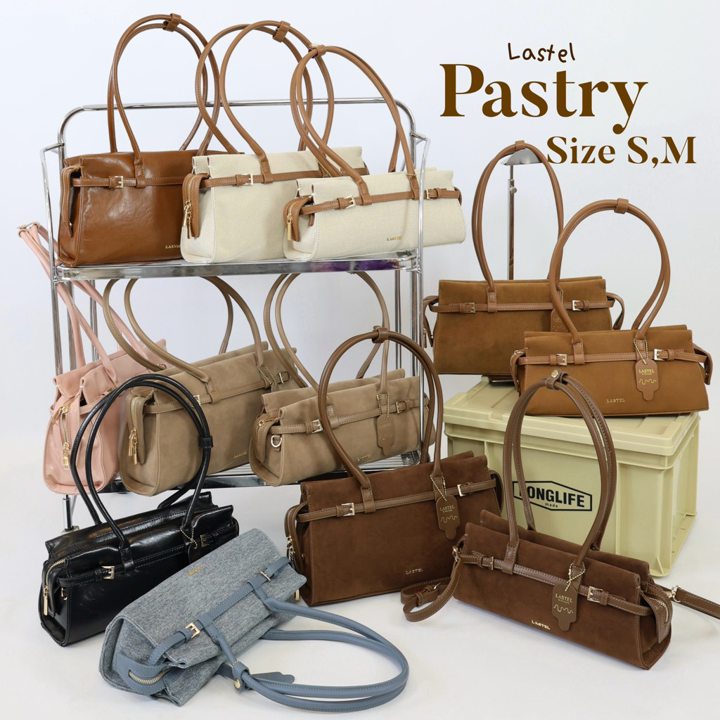 LASTEL Túi Đeo Vai Phối Thắt Lưng Pastry 2 Size S M Chất Da Cao Cấp ...
