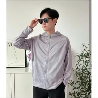Áo Chống Nắng Nam Nữ ép vân Poly umi dày .Co Dãn 4 Chiều Logo Dập Nổi Siêu Chất