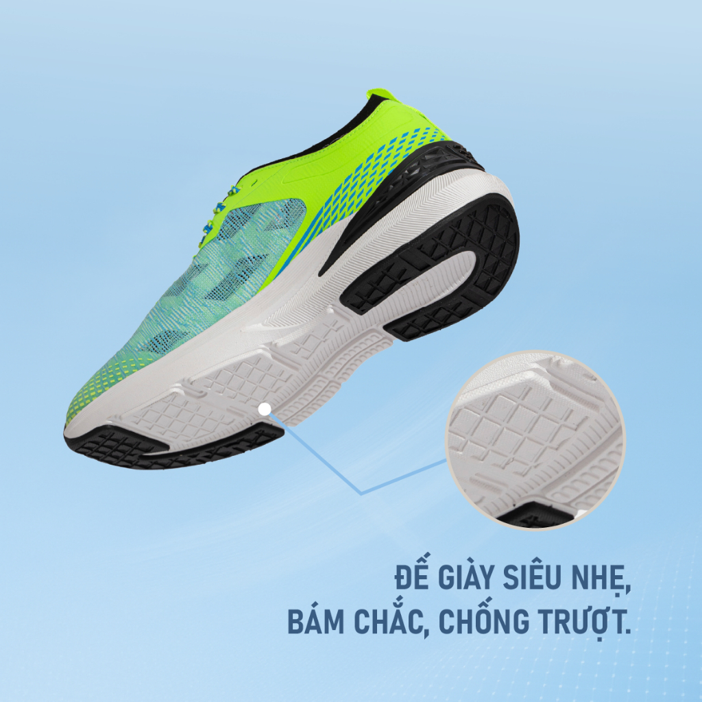 Giày Chạy Thể Thao Nam Kháng Khuẩn Êm Chân Thoáng Khí 40002574 - TOKYOLIFE