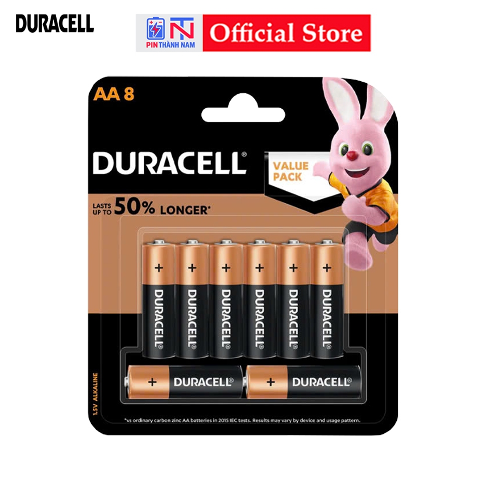 Pin AA , Pin AAA DURACELL Alkaline 1,5V Coppertop Cao Cấp Siêu Bền Siêu ...