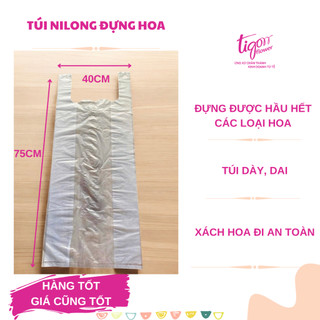 1KG TÚI NILONG ĐỰNG HOA CẮT CÀNH DÀI 75CM - ĐỰNG VỪA HẦU HẾT CÁC LOẠI HOA
