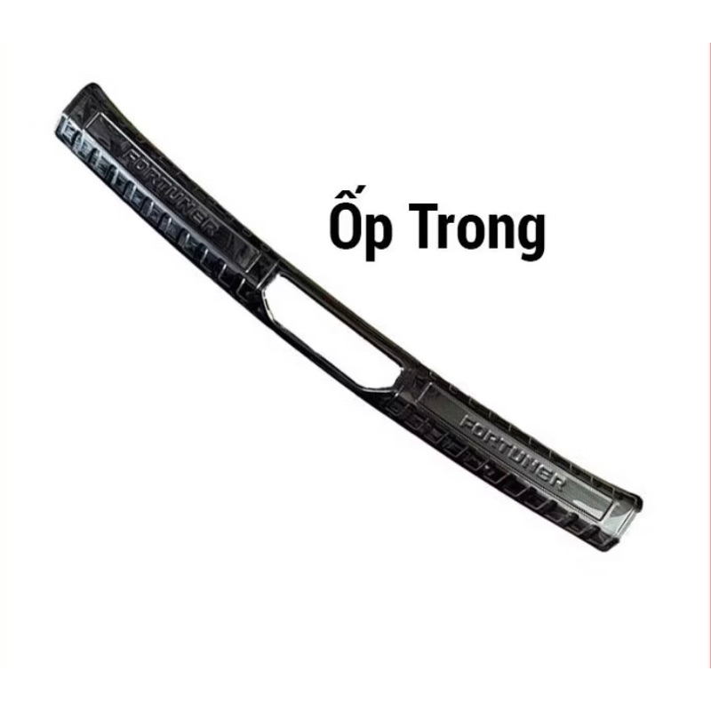 Ốp chống trầy cốp xe Toyota Fortuner 2017-2026 vân Titan