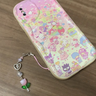 Móc Khoá 𝗧𝗨𝗟𝗜𝗣 𝗞𝗘𝗬𝗖𝗛𝗔𝗜𝗡𝗦 𝗩𝗲𝗿𝟭 - Dây Đeo Điện Thoại Nhỏ Xinh -Keyring Xinh Xắn Handmade By Carem ✿•*.