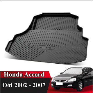 { Loại Dày } Lót Cốp Honda Accord Đời 2002 -2007 Thảm Cốp Không Mùi Khó Chịu