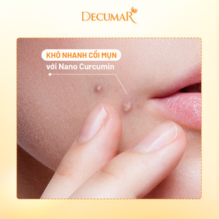 [🔥MUA LÀ CÓ QUÀ] Gel Chấm Mụn Nano Decumar Advanced 20g Giúp Giảm Mụn, Mờ Thâm, Thẩm Thấu Nhanh, Không Kích Ứng, Vivita