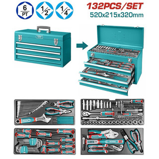 ĐỒ NGHỀ TOTAL Bộ dụng cụ nhiều chi tiết THPTCS71321 / THTCS351367