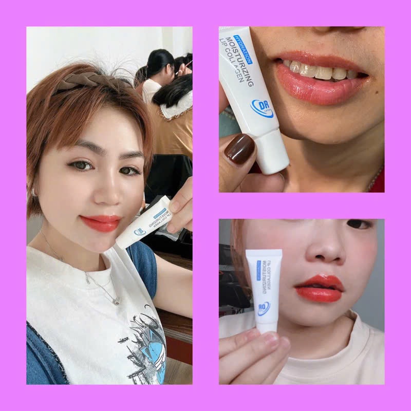Son Dưỡng Môi DR - LIP COLLAGEN Chống Thâm Loang Sử Dụng Sau Xăm 10g