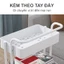 Xe Đẩy Spa 3/4/5 tầng Kệ để đồ bỉm sữa Đủ 3 Màu Thiết Kệ sách có bánh xe đẩy