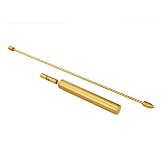 Thước Tầm Long Cao Cấp - Đồng Nguyên Chất Mạ Vàng - Tháo Lắp Linh Hoạt - Kèm/Không Kèm HDSD