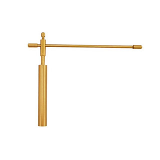 Thước Tầm Long Cao Cấp - Đồng Nguyên Chất Mạ Vàng - Tháo Lắp Linh Hoạt - Kèm/Không Kèm HDSD