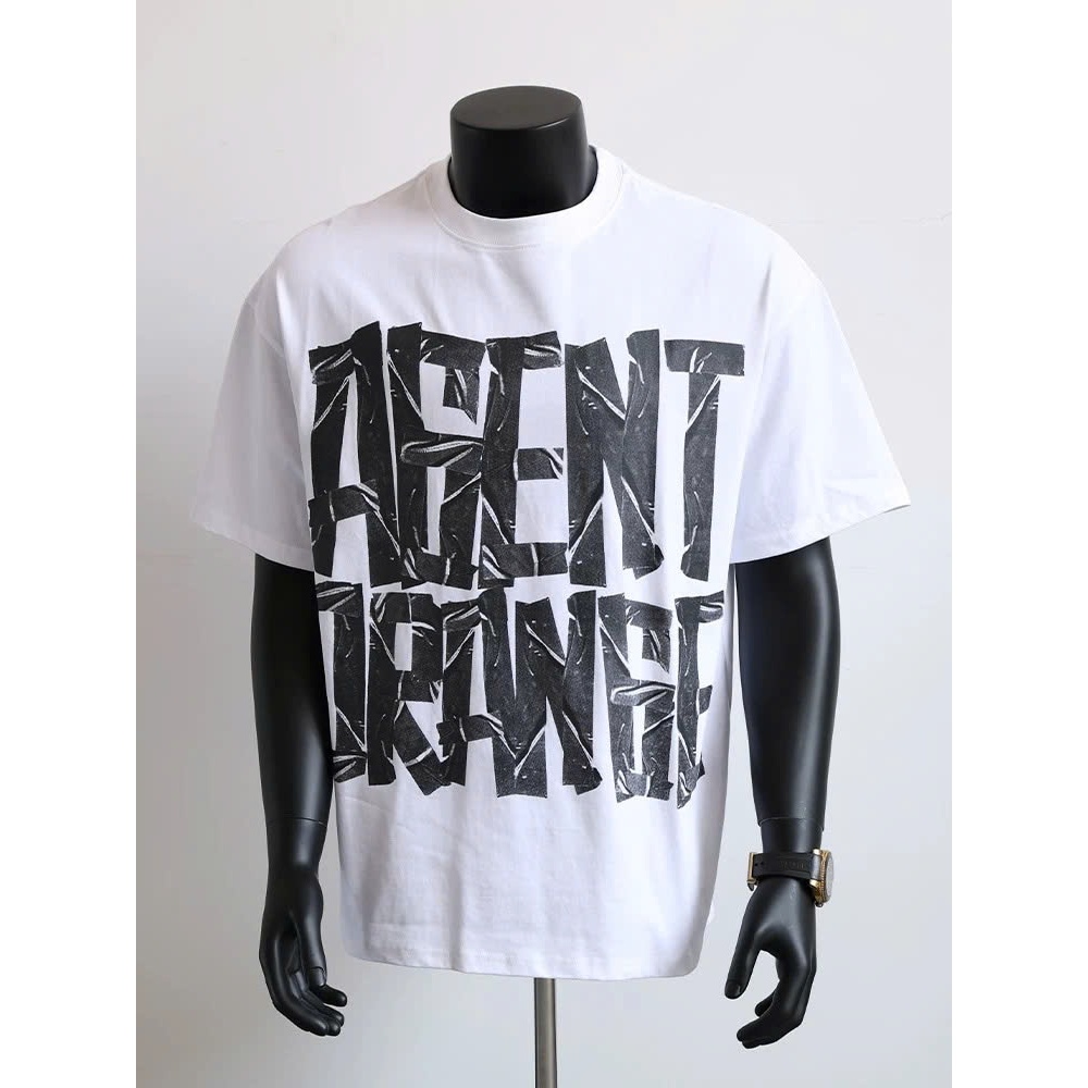 Áo thun Stee Cổ tròn AGENT Localbrand ICVCVNI Unisex Menwear Cotton