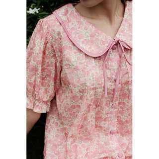 𝗛𝗮̀𝗻𝗴 𝗰𝗵𝗶́𝗻𝗵 𝗵𝗮̃𝗻𝗴 Set Đồ Ngủ Pyjama Rosie thắt nơ cao cấp form rộng - ON WORKSHOP