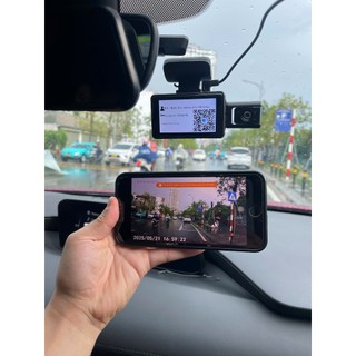 Camera hành trình ô tô 4TAXI Ghi hình trước trong xe Kết nối điện thoại Phân giải 1080HD Hỗ trợ ghi hình đêm BH 12 tháng