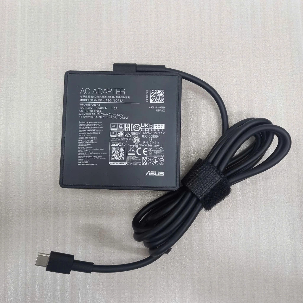 Sạc Laptop Asus Zenbook Type C /  Sạc Laptop Asus ExpertBook /  Sạc Laptop Asus Vivobook 3.25A 65W / 100W Type C