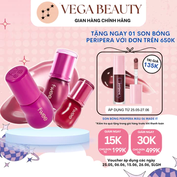 [SẴN NHIỀU MÀU][AUTH] Son bóng FWEE 3D Volumizing Gloss 5.3g chất son mềm mượt cho đôi môi căng mọng