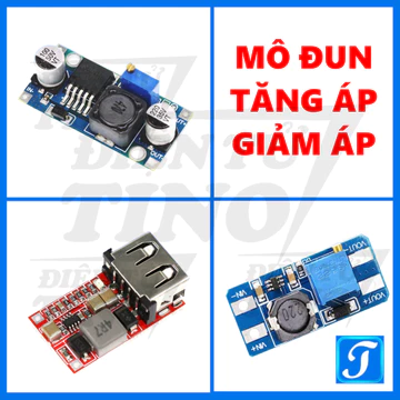 Mô đun Tăng Áp 4A, 2A Có Điều Chỉnh, Giảm Áp 3A, 5V 3A Ra USB / Module, Mạch Nâng Áp XL6009, MT3608, Hạ Áp LM2596, Ổn Áp