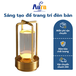 Sạc USB đèn bàn cảm ứng 2000Mah đèn bàn đèn ngủ ánh sáng sang trọng bầu không khí đèn đèn cắm trại ngoài trời nhà