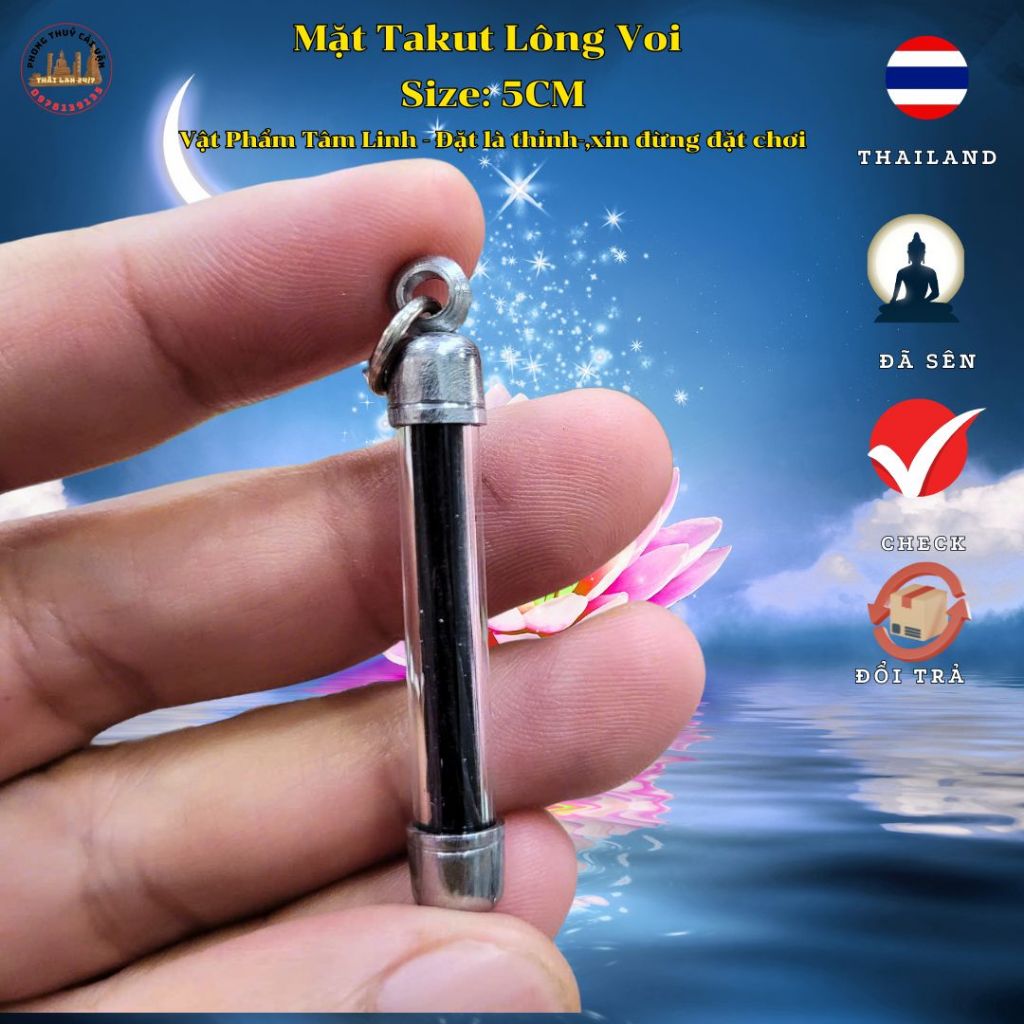 Mặt Takut huyền bí 4cm – Nhỏ gọn, dễ kết hợp