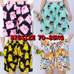 Quần Short Thun Hoạt Hình Unisex NHIỀU MẪU - Quần Đùi Nam Nữ Mặc Nhà Freesize Đến 85KG TUEANHSTORE